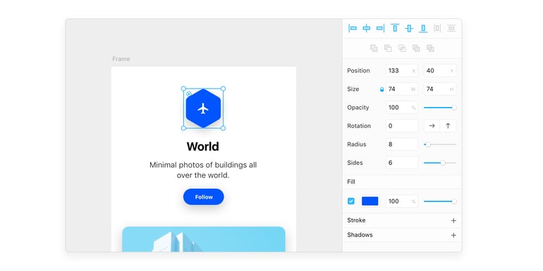 Framer's drag and drop UI