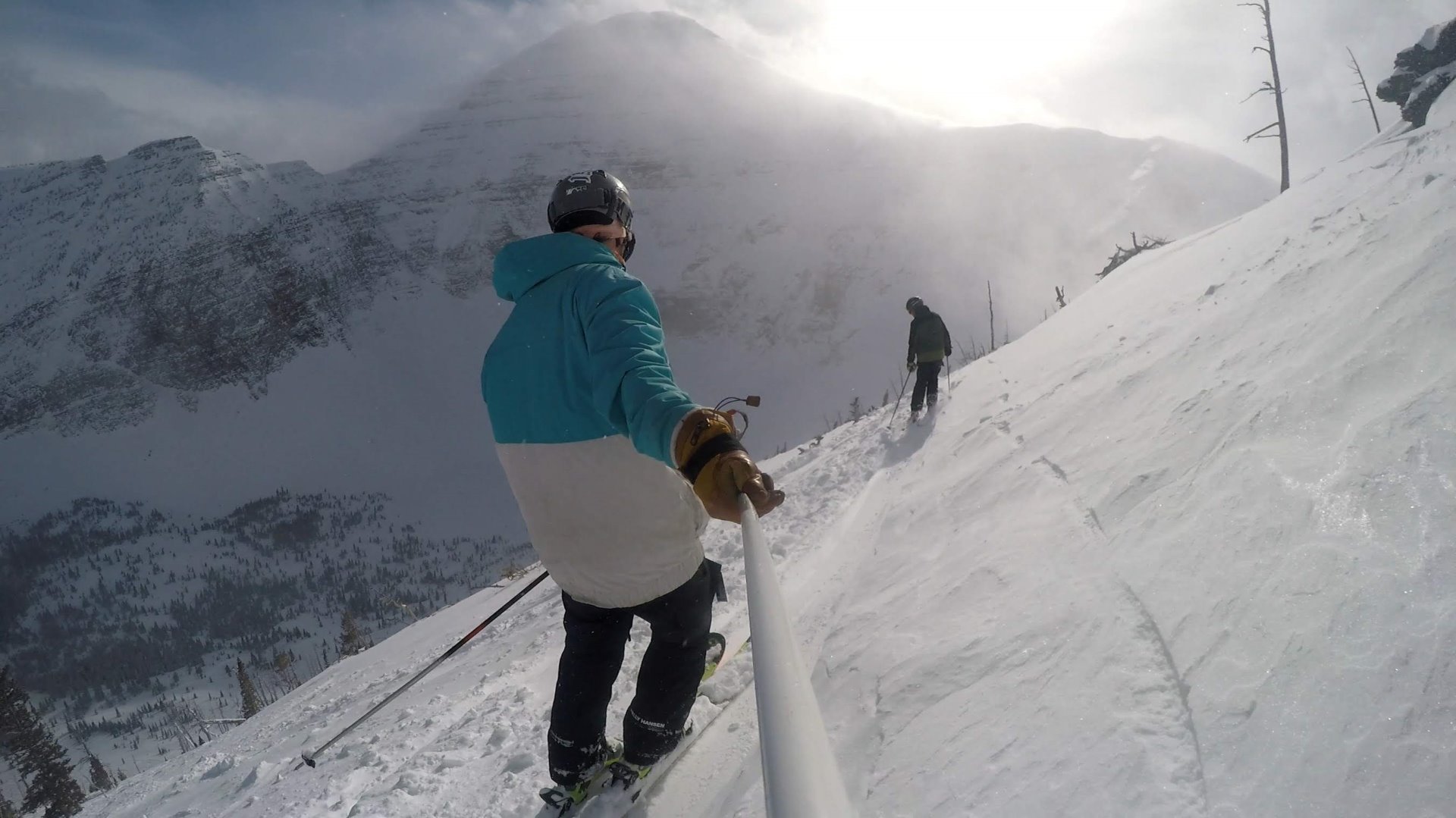 Alexis on the slopes