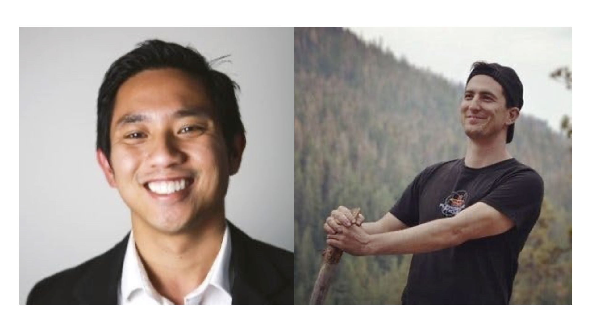 Mark Tan, left, and Nathan Maton, right, will talk about building a tight community feedback loop at a Zeitspace Session Sept. 23.